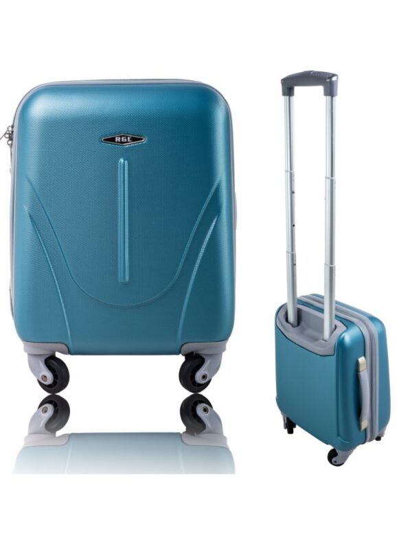 Kleiner Reisekoffer 883 S 40x30x20 BLAU METALLIC